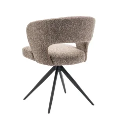 Draaibare Eetkamerstoel Terra Taupe
