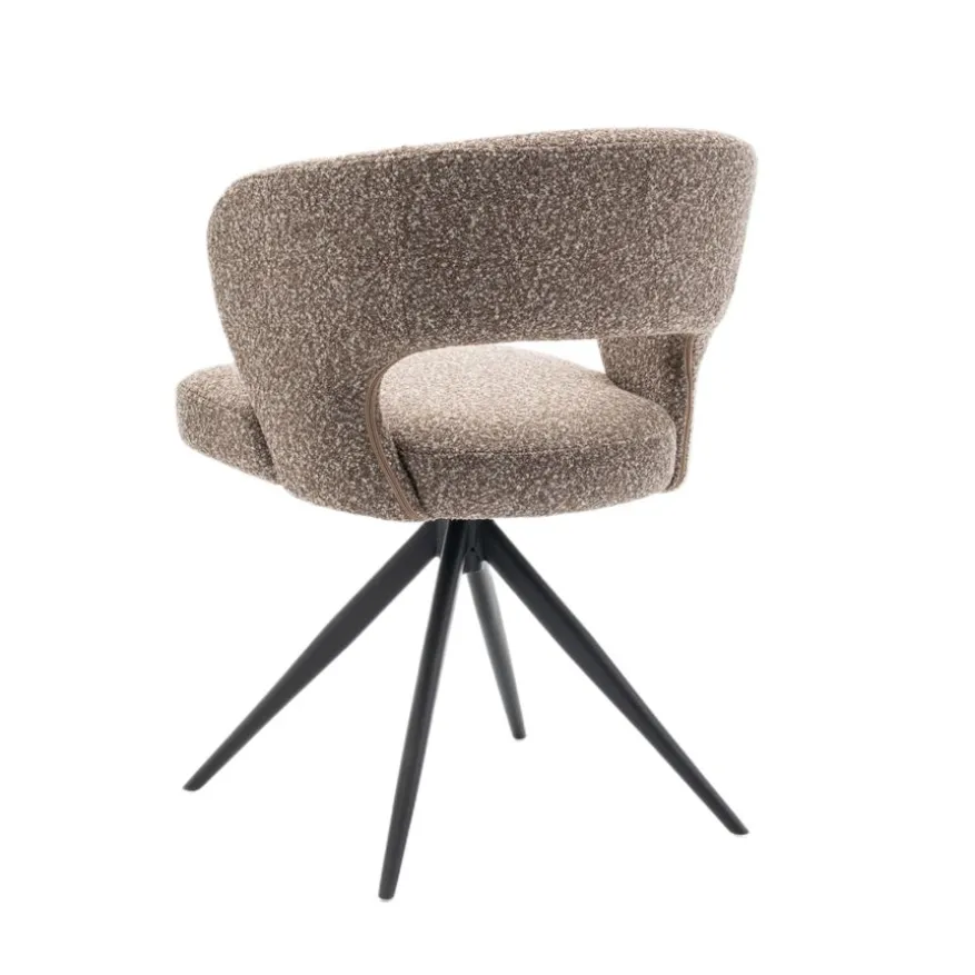 Draaibare Eetkamerstoel Terra Taupe