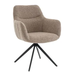 Draaibare Eetkamerstoel Tibor Beige