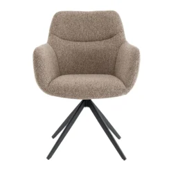 Draaibare Eetkamerstoel Tibor Beige