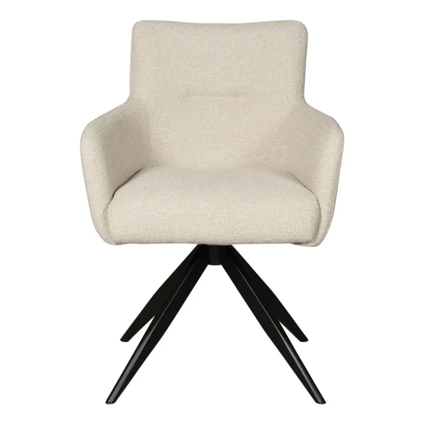 Draaibare Eetkamerstoel Tonsberg Beige