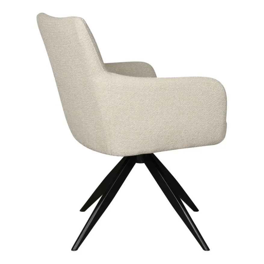 Draaibare Eetkamerstoel Tonsberg Beige