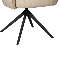 Draaibare Eetkamerstoel Tumba Beige