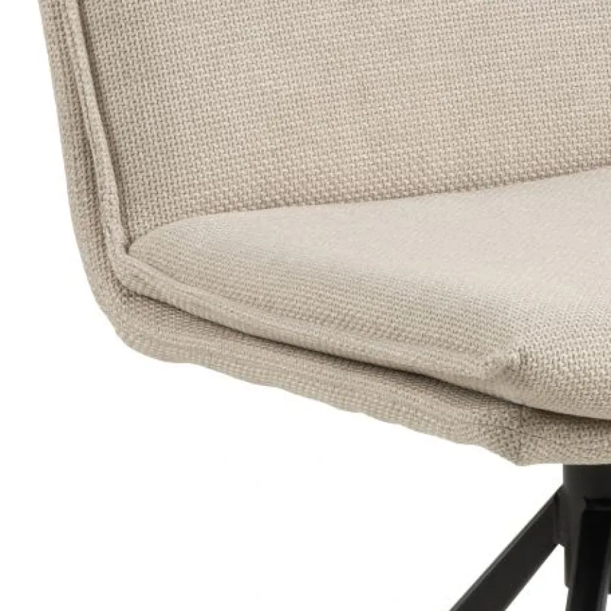 Draaibare Eetkamerstoel Ulf Beige