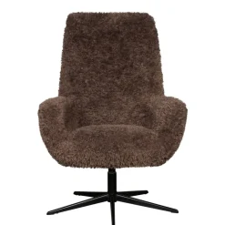 Draaifauteuil Cardigan Bruin