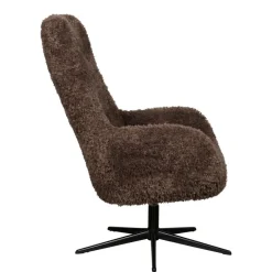 Draaifauteuil Cardigan Bruin