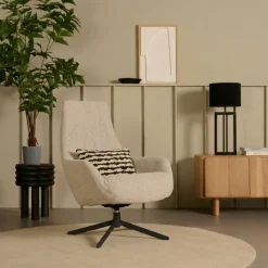 Draaifauteuil Solva Beige