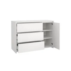 Dressoir Atlanta Wit - 119x84x48 cm