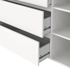 Dressoir Atlanta Wit - 119x84x48 cm