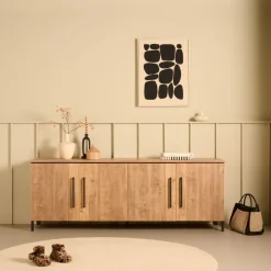 Dressoir Culemborg Naturel - 218x80x45 cm