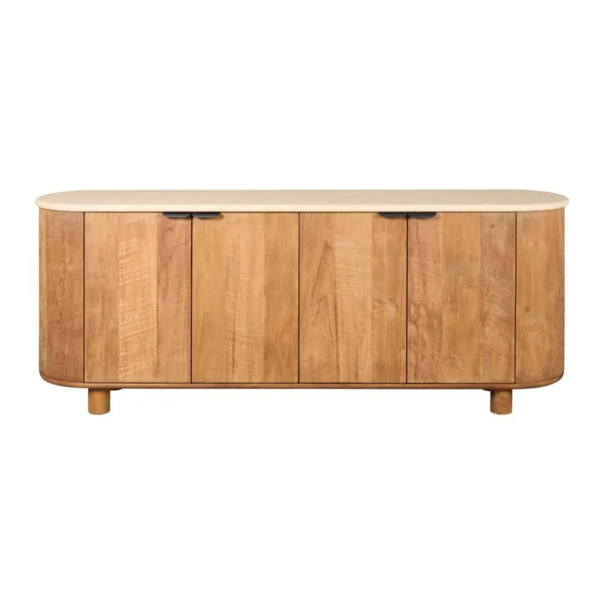 Dressoir Doble Naturel - 200x70x45 cm
