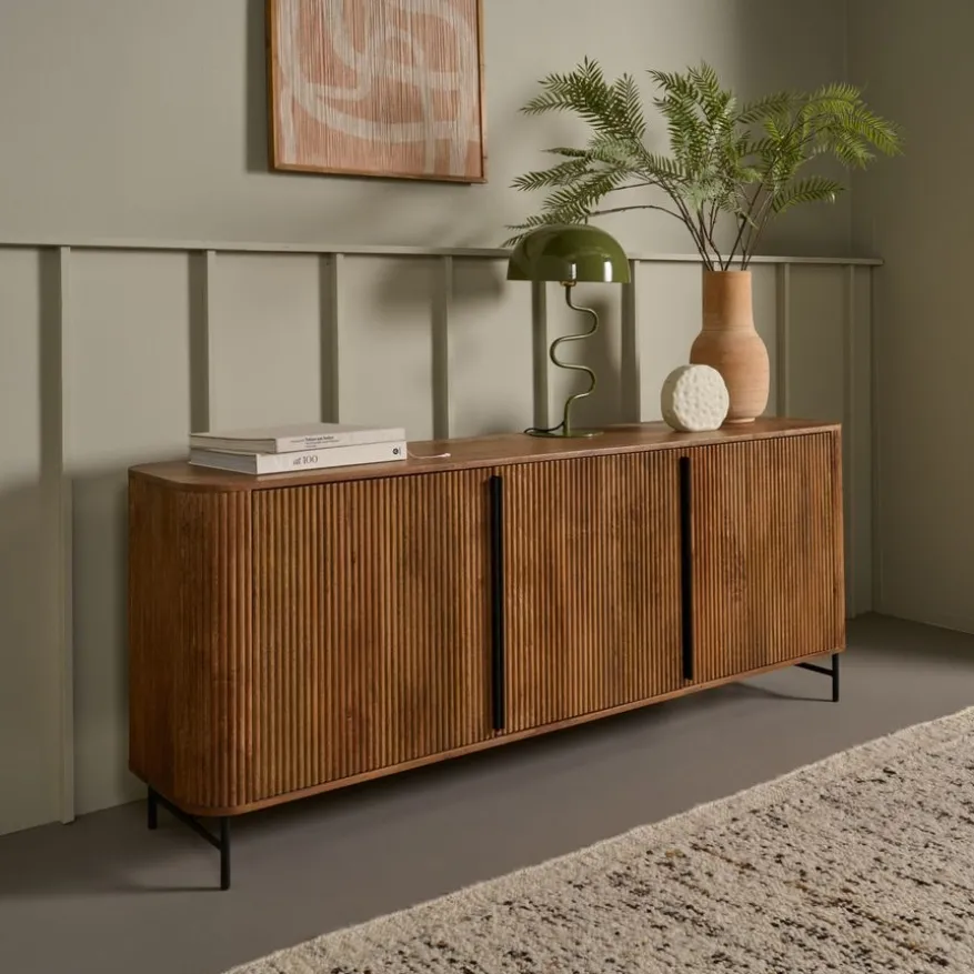 Dressoir Rego Bruin - 176x76x40 cm