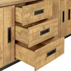 Dressoir Tilburg Naturel - 212x80x45 cm