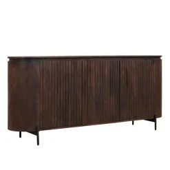 Dressoir Viktor Donkerbruin - 180x80x40 cm