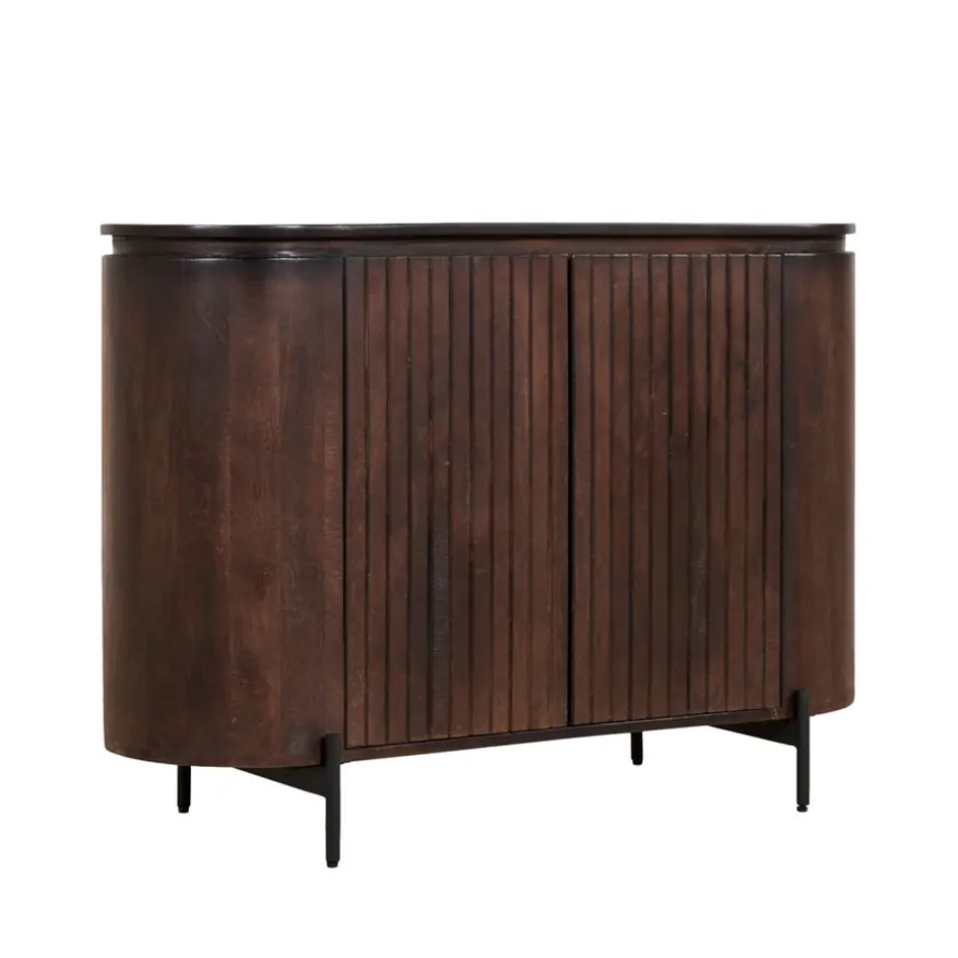 Dressoir Viktor Donkerbruin - 115x80x40 cm