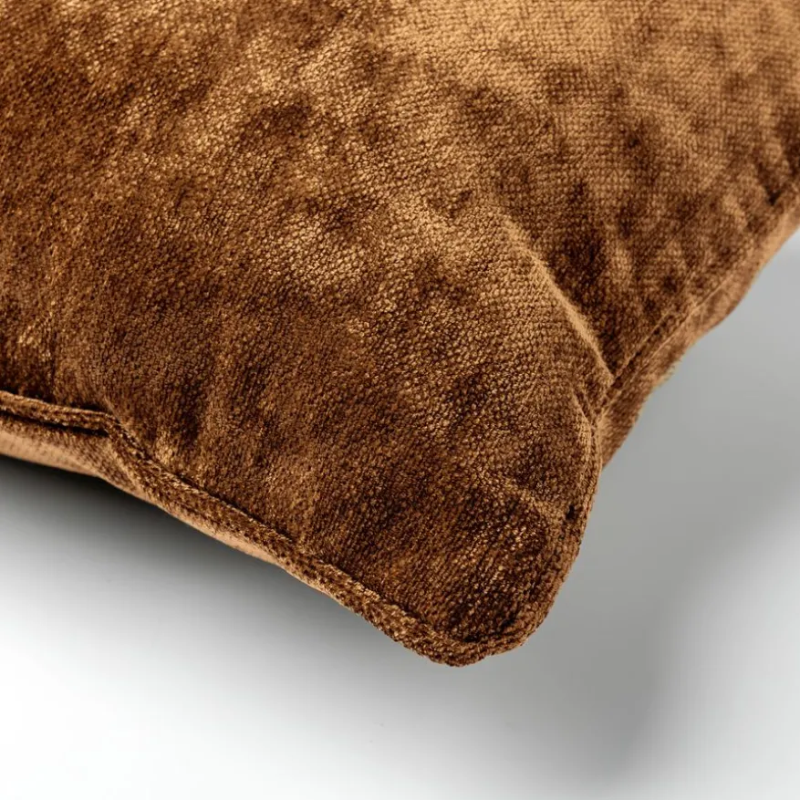 Dutch Decor Sierkussen Lewy Cognac - 45x45 cm