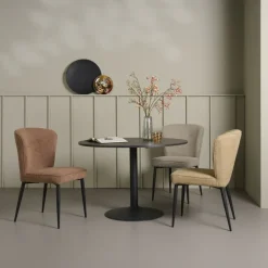 Eetkamerstoel Reva Mosterdgeel