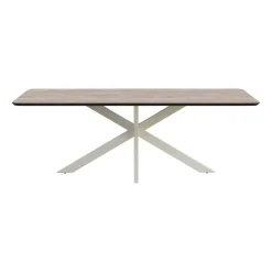 Eettafel Aarhus Beige - 220x100 cm