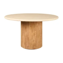 Eettafel Doble Naturel - Ø 130 cm
