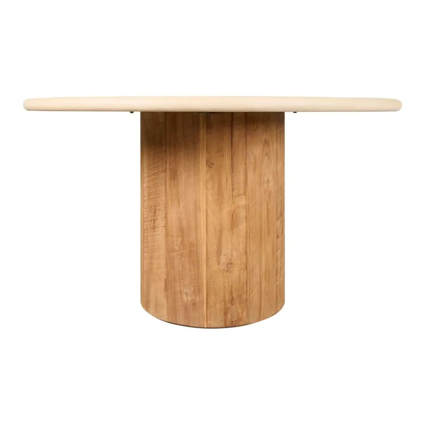 Eettafel Doble Naturel - Ø 130 cm