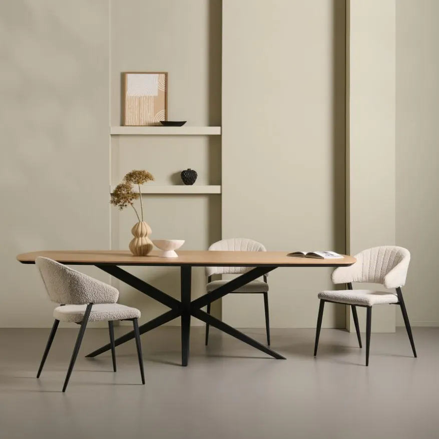 Eettafel Enjoy Eiken - 250x128 cm