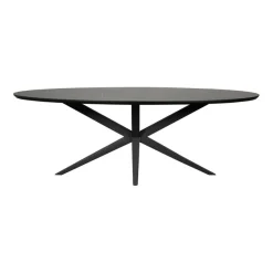 Eettafel Enjoy Zwart - 220x120 cm