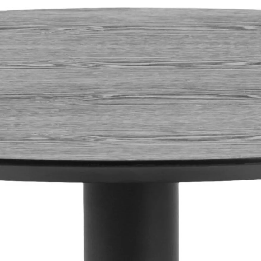 Eettafel Heeze - Ø 80 cm Zwart