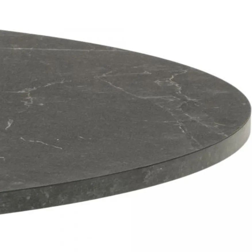 Eettafel Heeze Zwart - Ø 110 cm