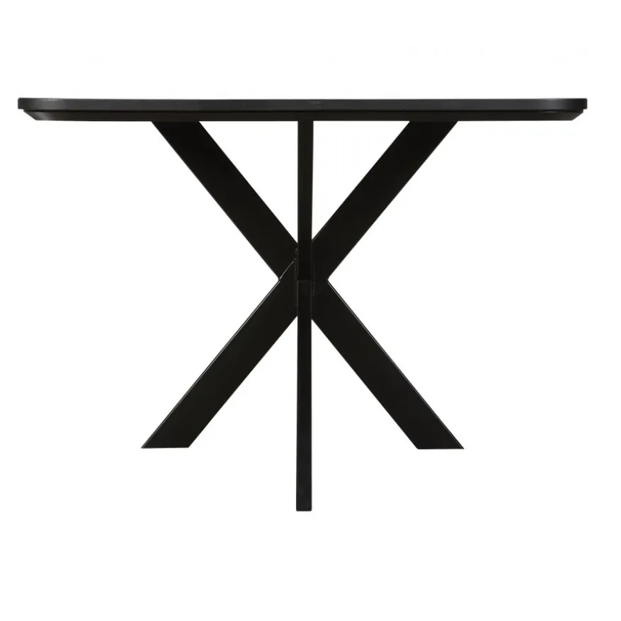 Eettafel Holendrecht Zwart - 200x100 cm