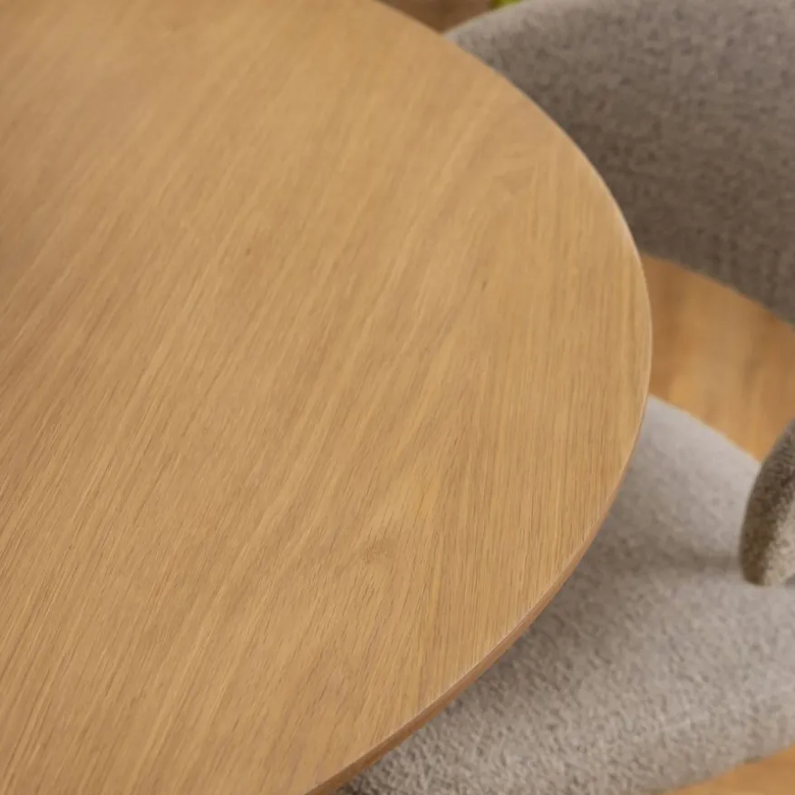 Eettafel Jonna Naturel - Ø 120 cm