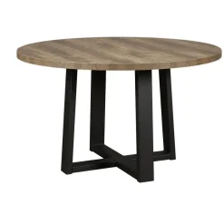 Eettafel Middelburg Bruin - Ø 130 cm