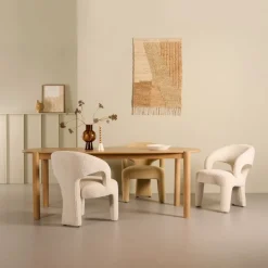 Eettafel Morez Naturel - 220x100 cm