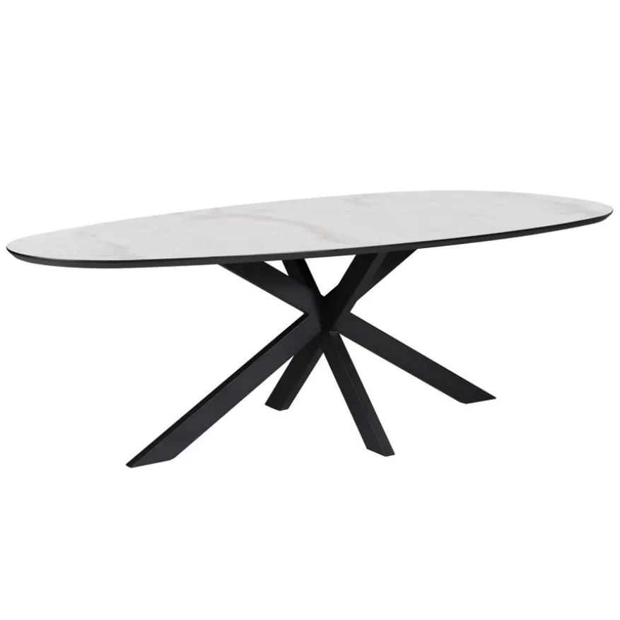Eettafel Nyborg Wit - 225x115 cm