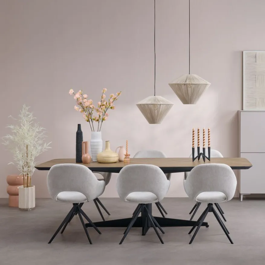 Eettafel Stavern Naturel - 240x100 cm