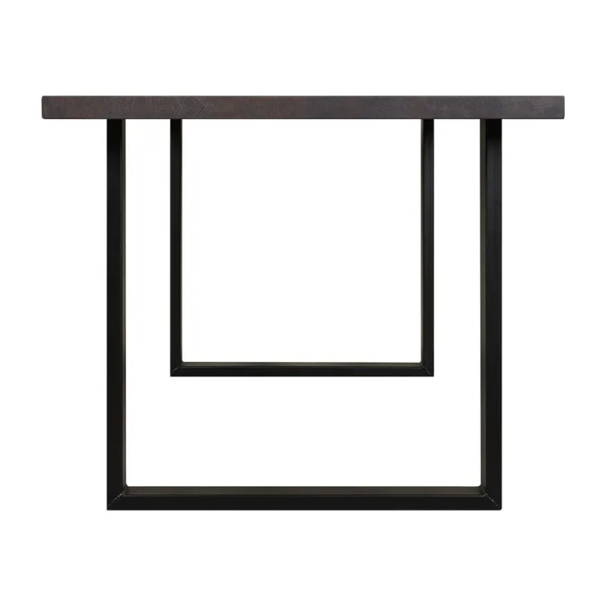 Eettafel Viborg Donkerbruin - 180x90 cm