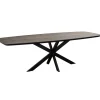 Eettafel Viborg Donkerbruin - 220x100 cm