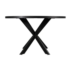 Eettafel Viborg Zwart - Ø 130 cm