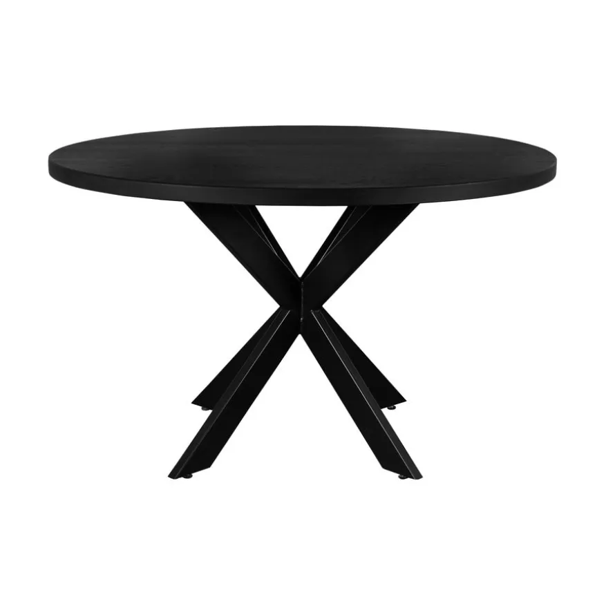 Eettafel Viborg Zwart - Ø 130 cm