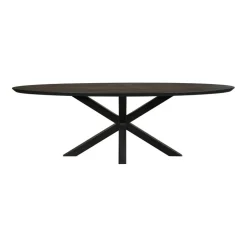 Eettafel Viborg Zwart - 240x110 cm