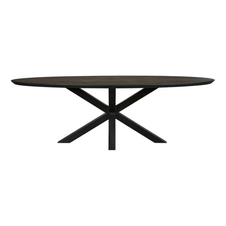 Eettafel Viborg Zwart - 240x110 cm