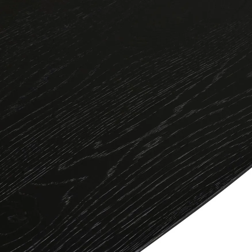 Eettafel Viborg Zwart - 240x110 cm