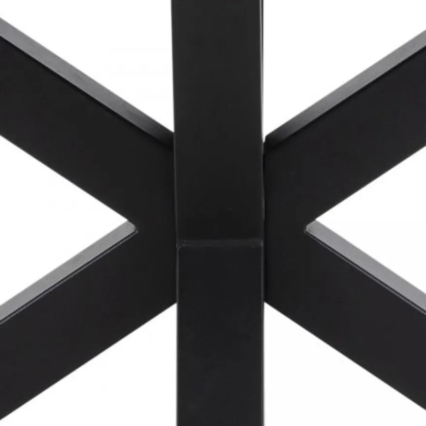 Eettafel Vikten Zwart - 200x100 cm