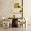 Eettafel Viktor Donkerbruin - Ø 120 cm