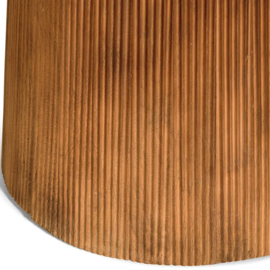 Eettafel Viktor Lichtbruin - Ø 120 cm