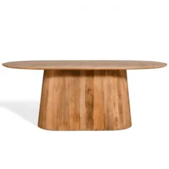 Eettafel Viktor Lichtbruin - 200x100 cm