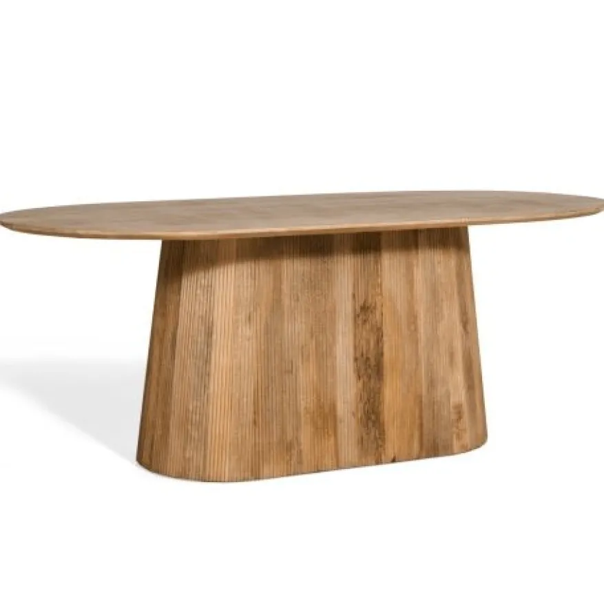 Eettafel Viktor Lichtbruin - 230x110 cm