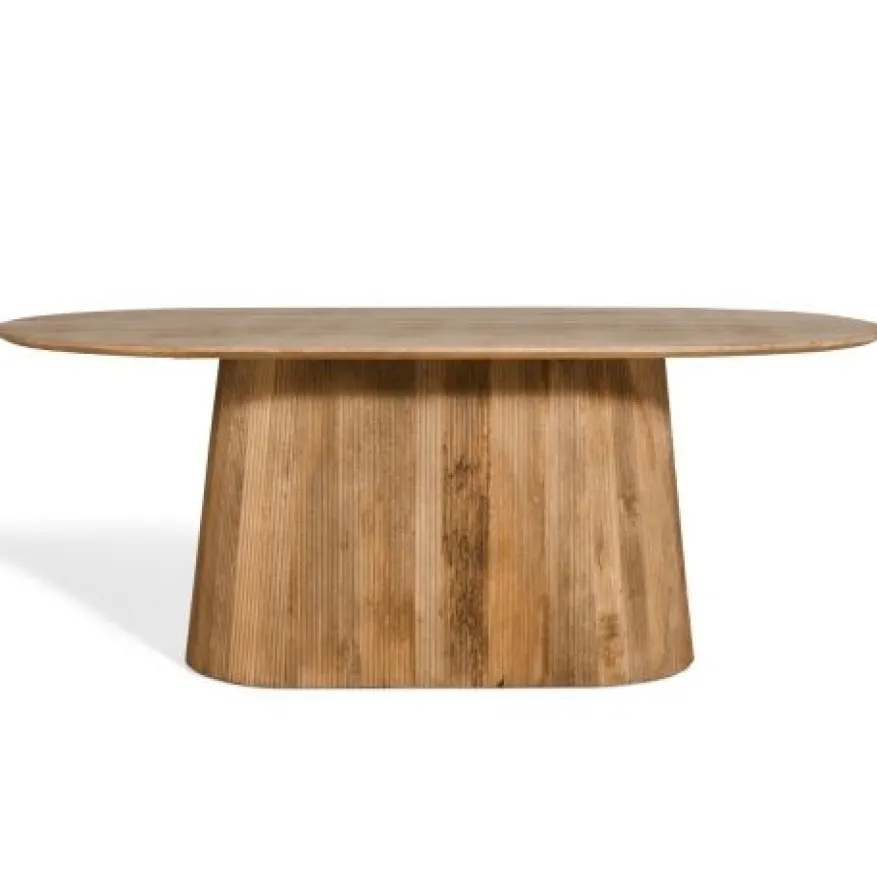 Eettafel Viktor Lichtbruin - 230x110 cm