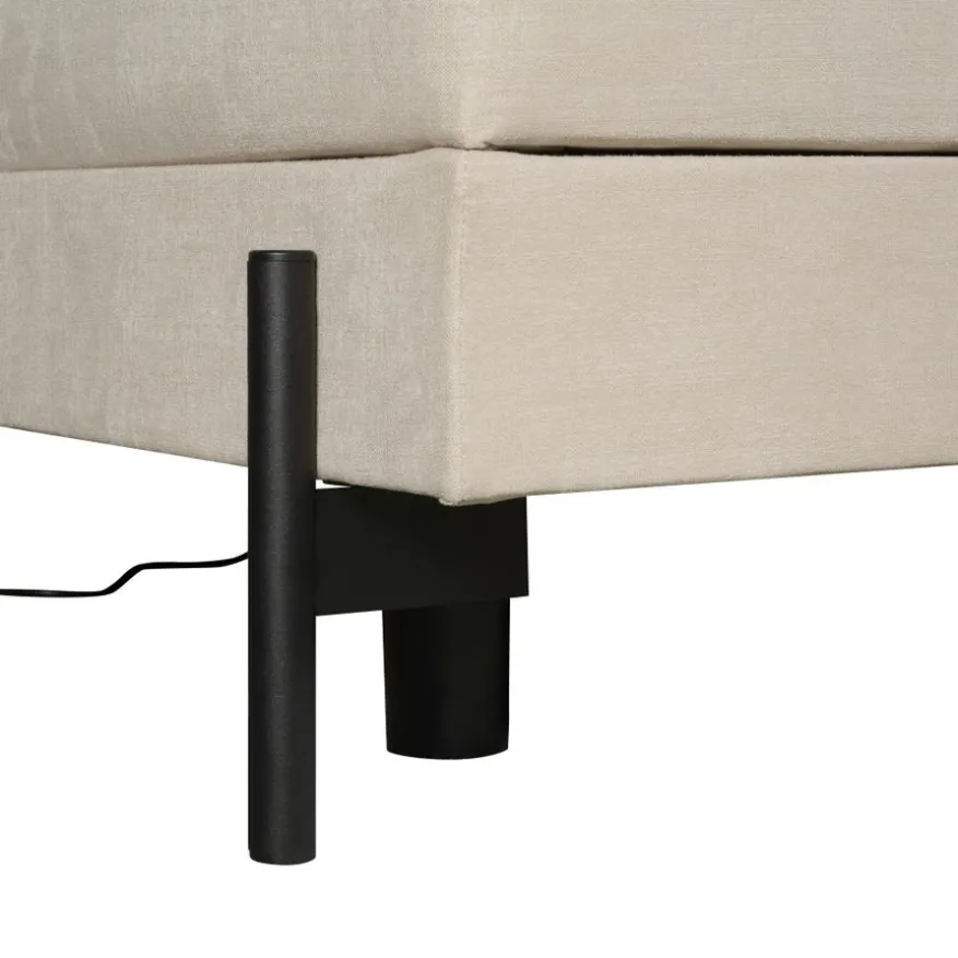 Elektrische Boxspring Barcelona Naturel - 180x200 cm
