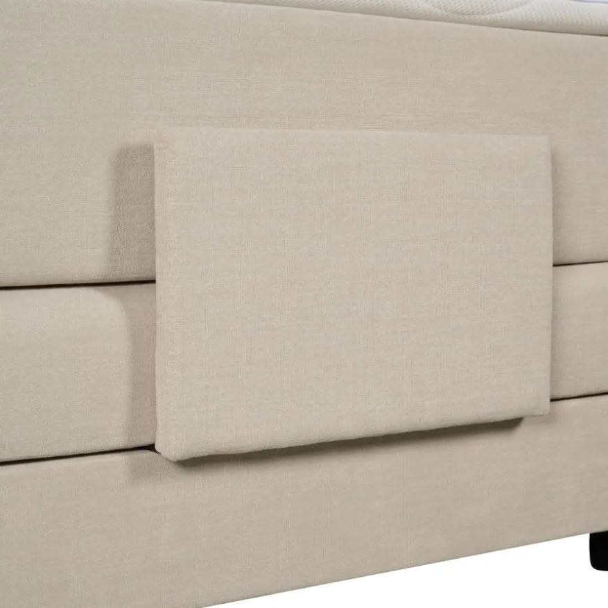 Elektrische Boxspring Barcelona Naturel - 180x200 cm