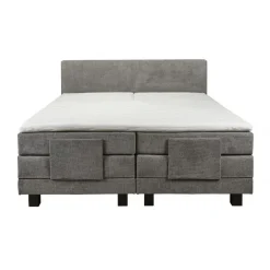 Elektrische Boxspring Sevilla Grijs - 180x200 cm